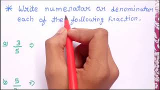 How to write the numerator and denominator of the following fraction [upl. by Roque501]