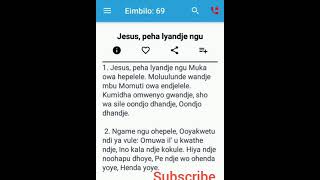 Eimbilo Mehangano 69  Omuwambo Gwaambambi song [upl. by Atiuqel]