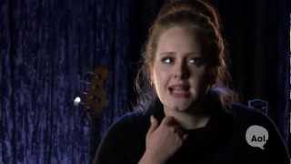 Adele Interview AOL Sessions [upl. by Bible]