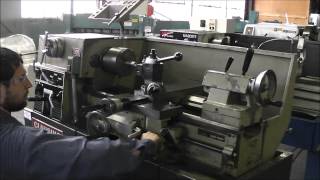 Clausing 1300 Lathe  Variable Speed Tool Room Lathe [upl. by Annehsat]