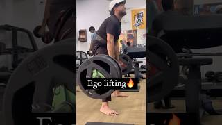 Ego lifting 🥹 yutubeshorts powerlifting egolifting gymstutas gymshorts yutubeshorts gym [upl. by Eceinal34]