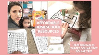 Homeschool Preschool Routine  Affordable Resources  FREE PRINTABLES [upl. by Frick605]