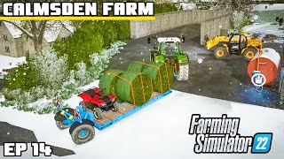 NOT WHAT I EXPECTED BUT A GOOD DAY  Calmsden Farm  Farming Simulator 22  Episode 14 [upl. by Gesner275]