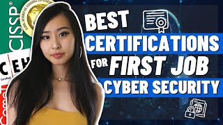 Best Entry Level Cyber Security Certifications To Get Your First Job Best Cybersecurity Certs 2023 [upl. by Nnylharas808]