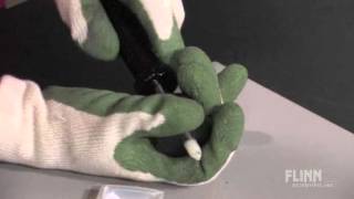 How to Insert Glass Tubing into a Rubber Stopper [upl. by Petigny]