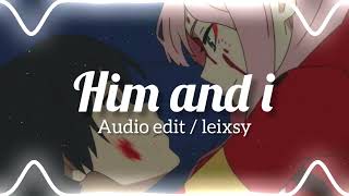 Him amp i  halsey  edit audio [upl. by Kerad]