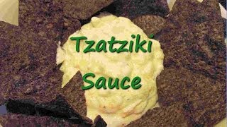 TZATZIKI Greek Yogurt Cucumber Garlic SAUCE Recipe [upl. by Anaek323]