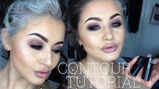 Updated Contour Tutorial Feat Illamasqua Gel SculptColour Review  Jamie Genevieve [upl. by Ellsworth]