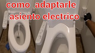 asiento eléctrico para inodoro regular [upl. by Merrel]