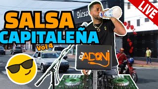 SALSA CAPITALENA MIX 🎤 SALSA CLASICA VOL 4 🔥 MEZCLANDO EN VIVO DJ ADONI 😱 CUANTA SALSA DURA [upl. by Augusto250]