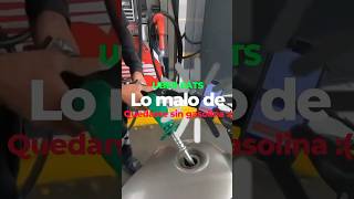 No te quedes sin gasolina si no quieres que le pase esto a tu moto😔 gasolina ubereats motovlog [upl. by Hsuk945]