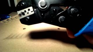 Installing Crimp Pins with a Crimping Tool [upl. by Armin726]