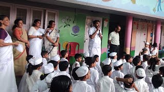 The Honble MLA of Kerala Mr Chandy Oommen Sir interacting with BMM students on Childrens Day [upl. by Spain148]