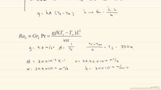 Free Convection over a Vertical Plate [upl. by Eigram656]