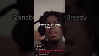 JdotBreezy Snapping On Spinabenz On Live 😳 Jacksonville [upl. by Lemar335]