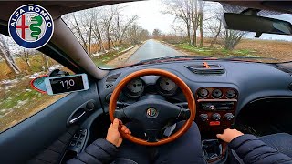 2000 Alfa Romeo 156 24JTD 136HP  POV Drive [upl. by Lectra]