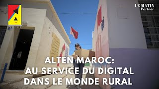 ALTEN Maroc  Dons de PC au profit décoles [upl. by Lacym]