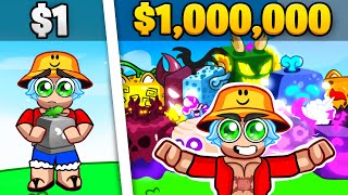 1 vs 1000000 Blox Fruits Accounts [upl. by Cinelli]