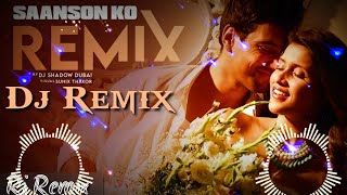 Hindi Dj Song Sanson Ko Jeene Ka Sahara Mil Gaya Hard Dholki MixDj Remix Rj Music Remix [upl. by Rudolph268]