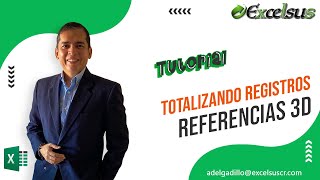 Tutoriales Excel  Referencia 3D [upl. by Gwendolin]