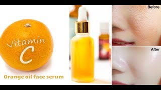 Skin whitening ORANGE FACE SERUM Dsbeautyhacks [upl. by Enedan]