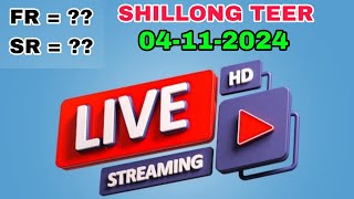 04112024  Shillong Teer Live 🔴  Online Earning without Investment  Online Paisa Kase Kamaye [upl. by Atteloc]