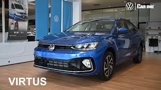 Virtus 2024  Conoce sus principales cambios  Ficha técnica  Car One Volkswagen [upl. by Paule]