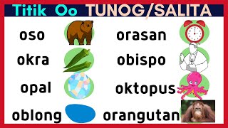 LETRANG Oo  TUNOG  SALITA  PANGUNGUSAP KINDER amp GRADE 1 [upl. by Neerhtak]