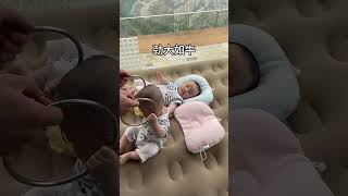 May twins challenge the rings Jinming Shuming lie to you to give birth to twins Dad takes car [upl. by Ittam]