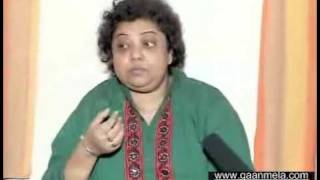 Srabani Sen Interview P5 with Gaanmela  Pijushkanti Sarkar [upl. by Phares447]