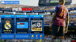 Download DLS 19 Mod PES 2019 Real Logo offlineonline [upl. by Chloris]