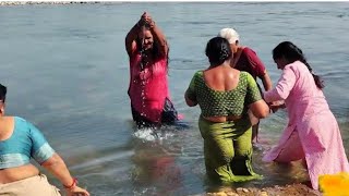 गंगा स्नान  हरिद्वार  एक स्नान ऐसा भी Haridwar snan Rishikesh snan Ganga snan Vlogs video [upl. by Ragouzis]