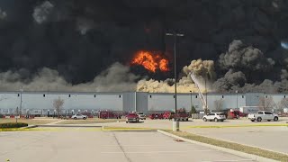 Walmart seeks legal action in warehouse fire [upl. by Albemarle]