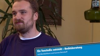 Ein Tonstudio entsteht  Rechtsberatung [upl. by Fachan21]