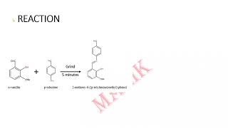 Mechanochemical solventfree synthesis of Azomethine [upl. by Robby172]