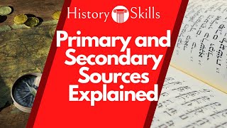 Primary and Secondary Sources in History Explained [upl. by Noel]