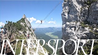 Intersport Klettersteig via ferrata 2024 [upl. by Trepur]