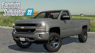 FS22  2017 Chevy Silverado 1500 Single Cab Long Bed [upl. by Mills]