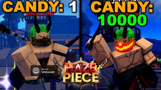 Collecting EVERY Halloween Item In Roblox Haze Piece Heres What Happened [upl. by Tteragram]