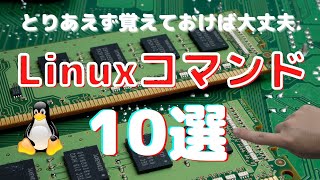 【とりあえず覚えておけば大丈夫】Linuxコマンド10選についてお話します [upl. by Aticilef827]