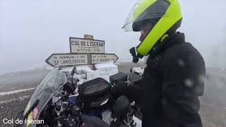 Col de Iseran mit BMW GS  Ein Tag vor der Wintersperre  Oktober 2024 Hero7 Mavic3 Insta 360 [upl. by Ilan]