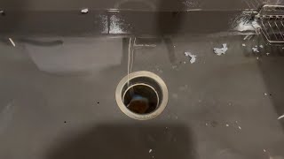 Satisfying Garbage Disposal Draining  4K 120FPS [upl. by Eluj]