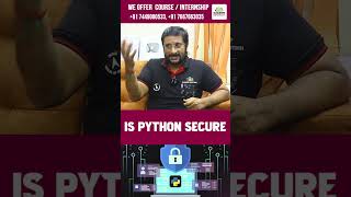 🐍 Is python secure  Programming in python pythoninterviewquestions python trending shorts [upl. by Idihc657]