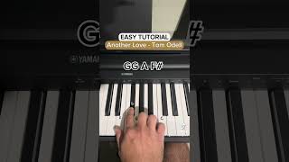 Another Love 💔 piano viral easytutorial pianotutorial tutorial easypiano [upl. by Maclaine]