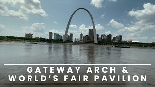 Gateway Arch amp World’s Fair Pavilion  St Louis MO [upl. by Einhpets]