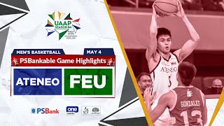 Ateneo vs FEU Final Four highlights  UAAP Season 84 Mens Basketball [upl. by Vilhelmina]