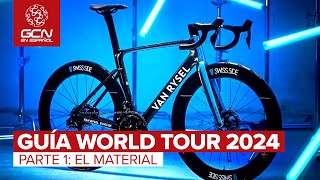 Bicicletas y Tecnología WorldTour ¿Qué Utilizarán los Equipos en 2024 [upl. by Haidabej584]