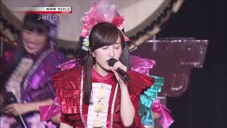 Nippon Egao Hyakkei  Momoiro Clover Z live with Shuichi Hidano Super TAIKO Session [upl. by Ardnassela]