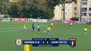 Montrouge FC 92  Antony Football Evolution  Match amical U11 [upl. by Johnston]