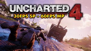 Uncharted 4  Naughty Dog Confirms 30FPS Single Player 60FPS Multiplayer  E3 2015 [upl. by Eimyaj718]